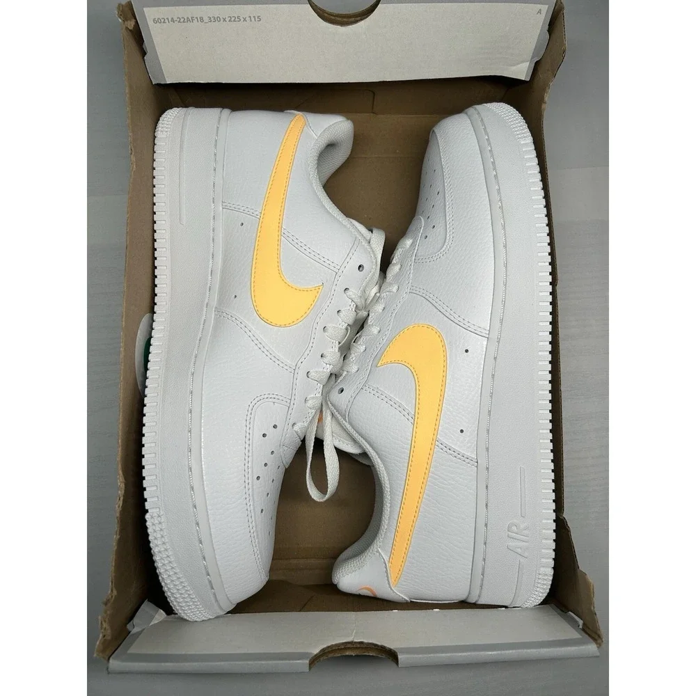 Nike‎ Air Force 1 '07 White Melon Tint W - Sz 12 - FQ2742 100 - Pre Owned/No Lid